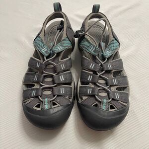 Keen Women's Newport Hydro Water Shoe Gray Blue 1018834 Swimming Sz 7.5 7 1/2